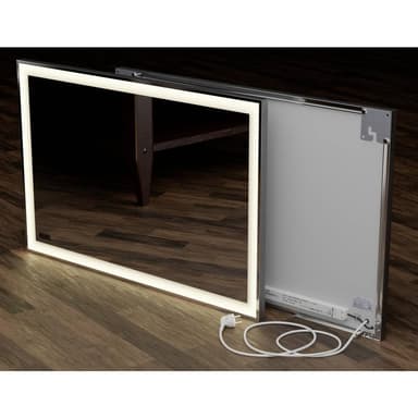 Infranomic GHE-S-M10-126-LED infraelement 700 W 16 m2 Krom
