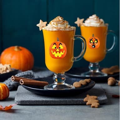 500 Halloween-klistremerker, Rull