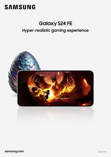 Samsung Galaxy S24 FE 5G smarttelefon 8/256GB (blå)