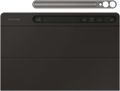 Samsung Galaxy Tab S10+/S9+/S9 FE+ Slim tastaturdeksel (sort)