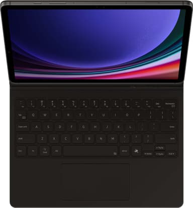 Samsung Galaxy Tab S9/S9 FE tastaturdeksel (sort)