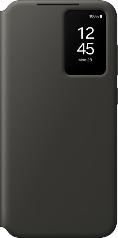 Samsung Galaxy S24 FE Smart View lommebokdeksel (sort)