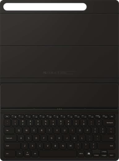 Samsung Galaxy Tab S10+/S9+/S9 FE+ Slim tastaturdeksel (sort)