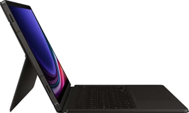 Samsung Galaxy Tab S9/S9 FE tastaturdeksel (sort)