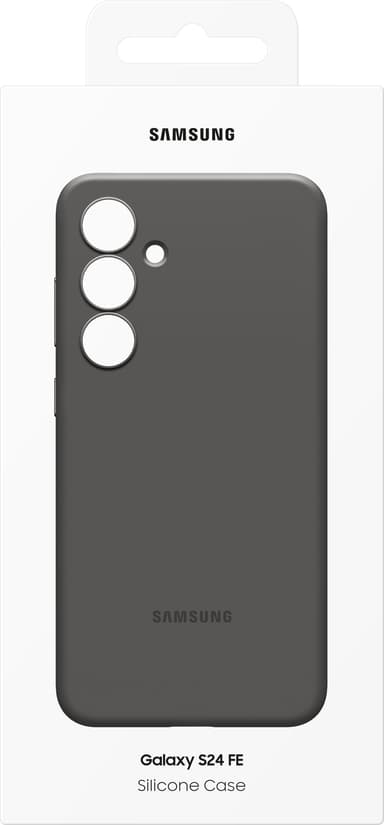 Samsung Galaxy S24 FE Silicone deksel (sort)
