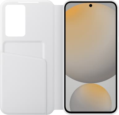 Samsung Galaxy S24 FE Smart View lommebokdeksel (hvit)