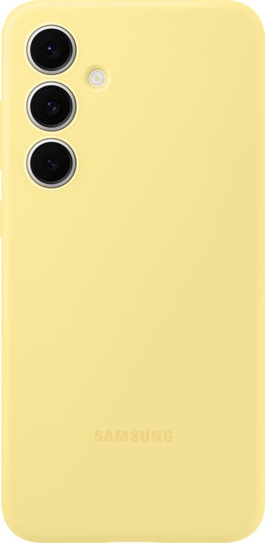 Samsung Galaxy S24 FE Silicone deksel (gul)