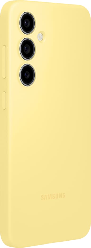 Samsung Galaxy S24 FE Silicone deksel (gul)