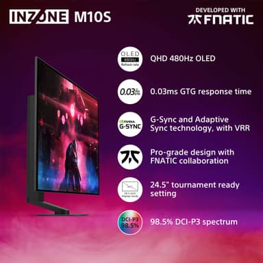 Sony Inzone M10S 27" QHD OLED-gamingskjerm