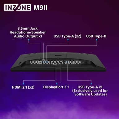 Sony Inzone M9II 27" 4K IPS gamingskjerm