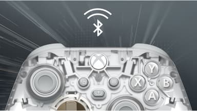 Xbox Ghost Cipher kontroller (gjennomsiktig)