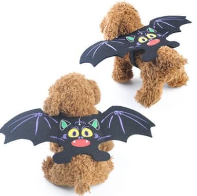 Halloween kostyme for hunder ""Batman"" (størrelse L)