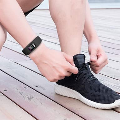 Klokkereim til Garmin Vivofit 4, svart (L)