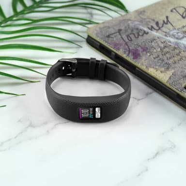 Klokkereim til Garmin Vivofit 4, svart (L)