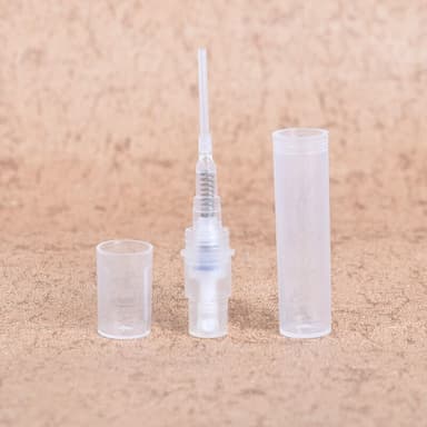 Mini refill sprayflaske/ reiseflaske for parfyme 5-pakning Gjennomsiktig 3 ml