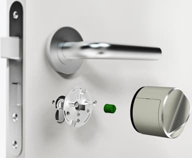 Danalock V3 2024 smartlås (sort brun/Z-wave/Scandi)