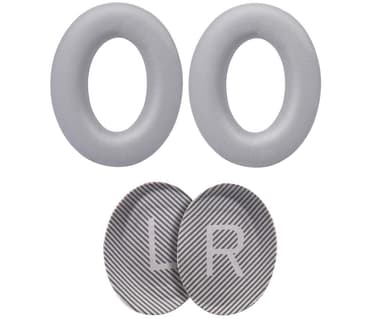 Øreputer for Bose QC35 I/II, QC25, QC15, QC 2 AE 2, AE 2i, AE 2w, SoundTrue, SoundLink Grå