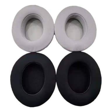 1 par gel øreputer for Razor Kraken V2/ManO' War 7.1 Grå