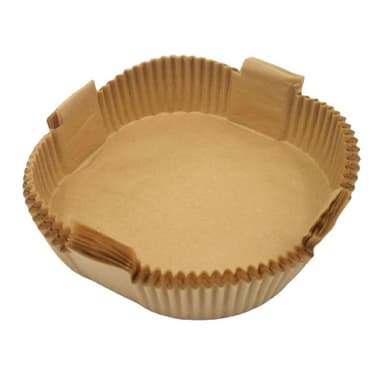Engangspapirinnlegg for Air Fryer 120-pak Natur 20 cm