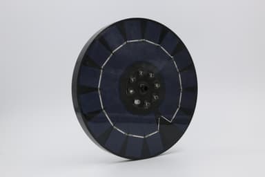 Vannfontene solcelledrevet 18 cm med hvite lysdioder
