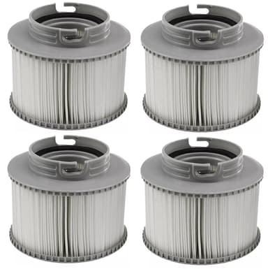 Filter for oppblåsbare Mspa-basseng 4-pack