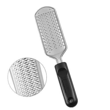 Robust fotpleieredskap i rustfritt stål Sort 27 cm
