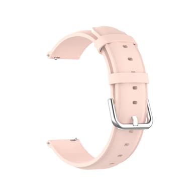 Klokkerem i ekte skinn Rosa 20 mm