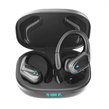 Trådløst lytteutstyr Bluetooth 5.1 svart