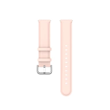 Klokkerem i ekte skinn Rosa 20 mm