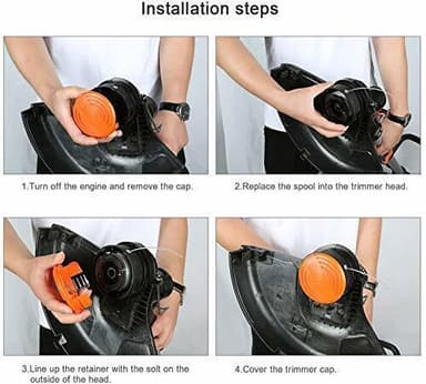 Trimmerspoler Black & Decker gresstrimmer GL4525, GL5028, GLC1423L, GLC1825L