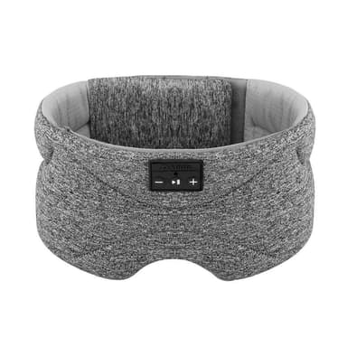 Sovehodetelefoner, Bluetooth-sovemaske Grå