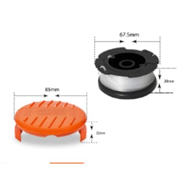 Trimmerspoler Black & Decker gresstrimmer GL4525, GL5028, GLC1423L, GLC1825L