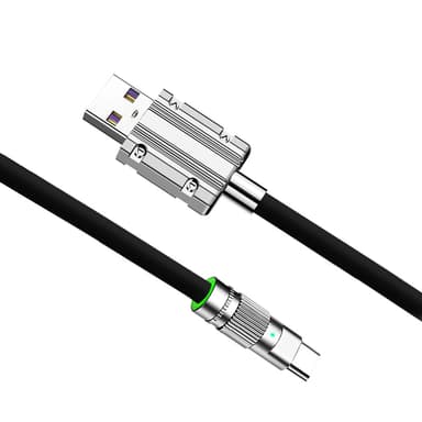 USB-C ladekabel 120W hurtiglading 1 m Gul