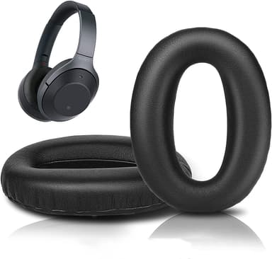 Øreputer for Sony MDR-1000X WH-1000XM2 1 par svart