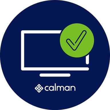 Kalibrering av TV med 1 stk. SDR-profil