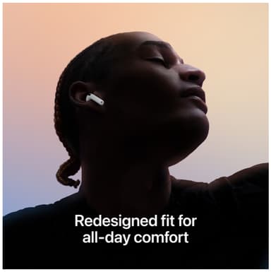 Apple AirPods 4 (2024) trådløse hodetelefoner med ladeetui (USB-C)