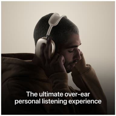 Apple AirPods Max (USB-C) trådløse around-ear hodetelefoner (stjerneskinn)