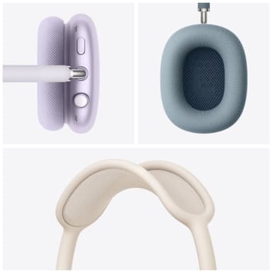 Apple AirPods Max (USB-C) trådløse around-ear hodetelefoner (lilla)