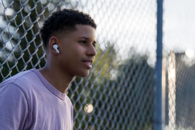 Belkin SoundForm Nano 2 helt trådløse in-ear hodetelefoner (hvit)
