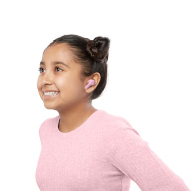 Belkin SoundForm Nano 2 helt trådløse in-ear hodetelefoner (rosa)