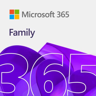 Microsoft 365 Family - Premium Office-apper - 12-måneders abonnement