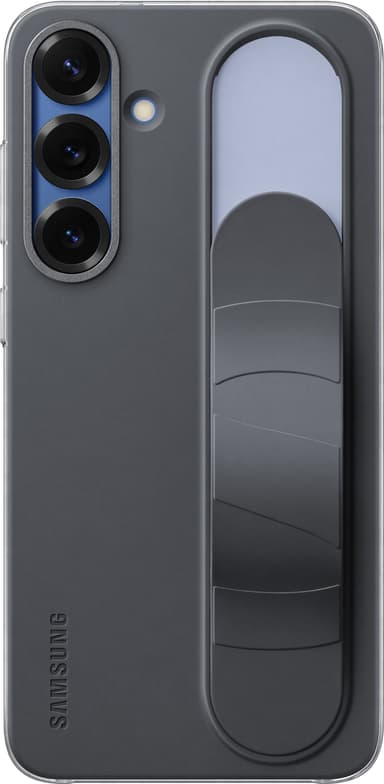 Samsung Galaxy S25+ Standing Grip deksel (sort)