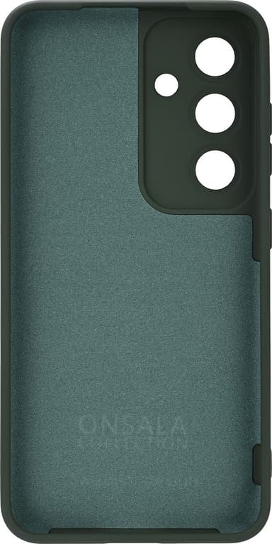 Onsala Samsung Galaxy S25 Silicone deksel (grønn)