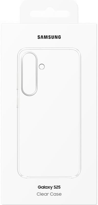 Samsung Galaxy S25 Clear deksel (gjennomsiktig)