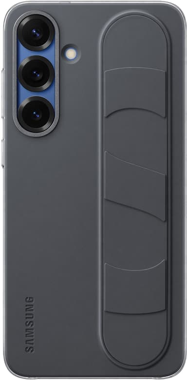 Samsung Galaxy S25+ Standing Grip deksel (sort)