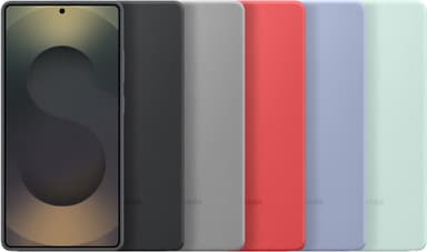 Samsung Galaxy S25 Ultra Silicone deksel (rød)