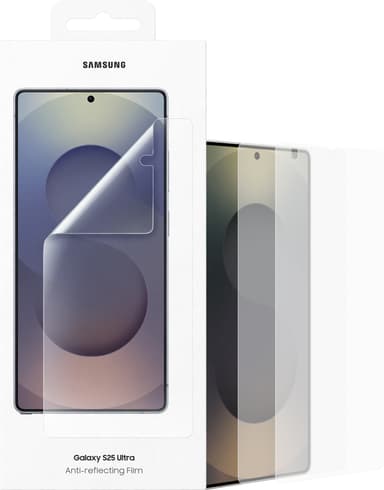 Samsung Galaxy S25 Ultra anti-gjenskinnsfilm (gjennomsiktig)