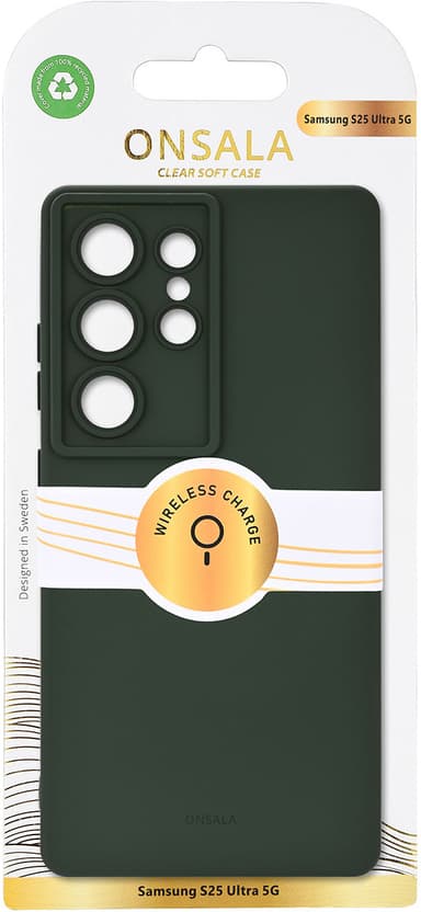 Onsala Samsung Galaxy S25 Ultra Silicone deksel (grønn)