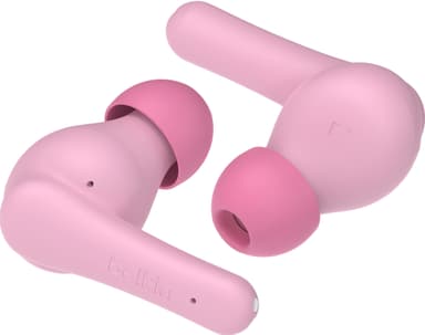 Belkin SoundForm Nano 2 helt trådløse in-ear hodetelefoner (rosa)