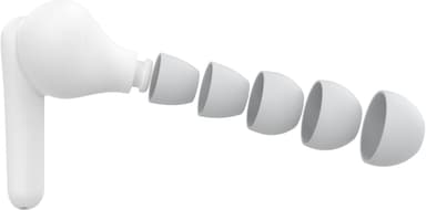 Belkin SoundForm Nano 2 helt trådløse in-ear hodetelefoner (hvit)